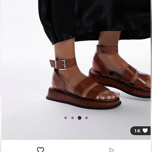 Topshop grace sandal wide fit